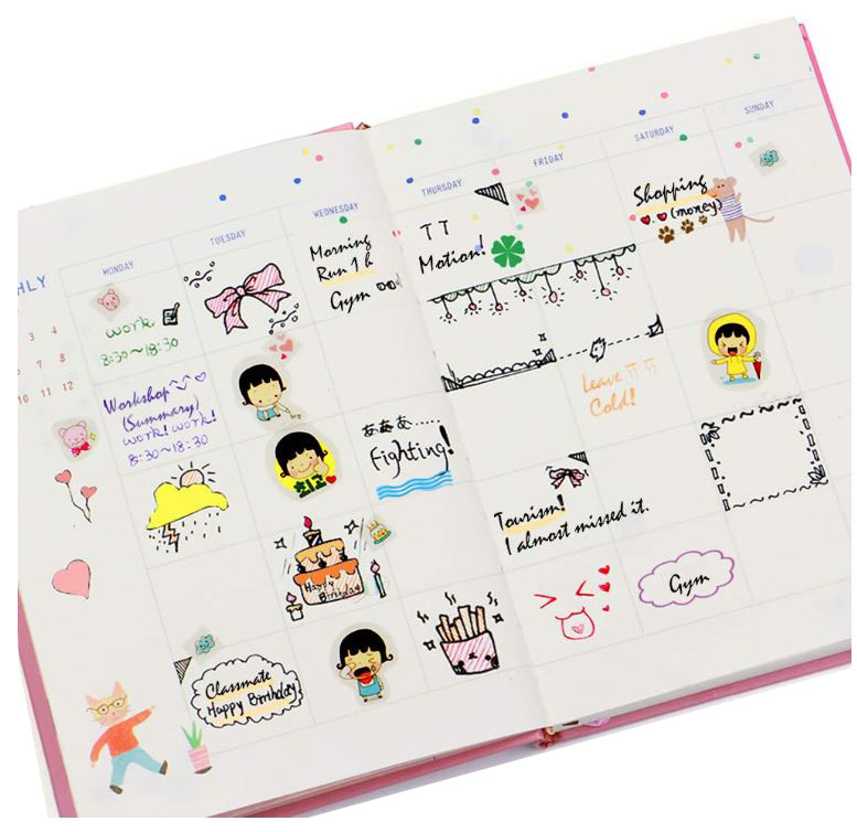 Sổ Kế Hoạch Nhật Ký 365 Ngày Life Planner (Tặng Kèm 2 Tấm Sticker Mini) Ver. Winter