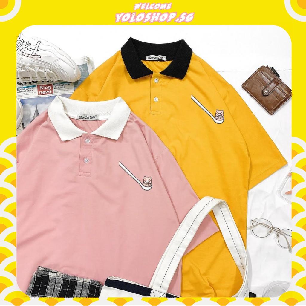 Áo Polo Unisex MUỖNG HEO CUTE