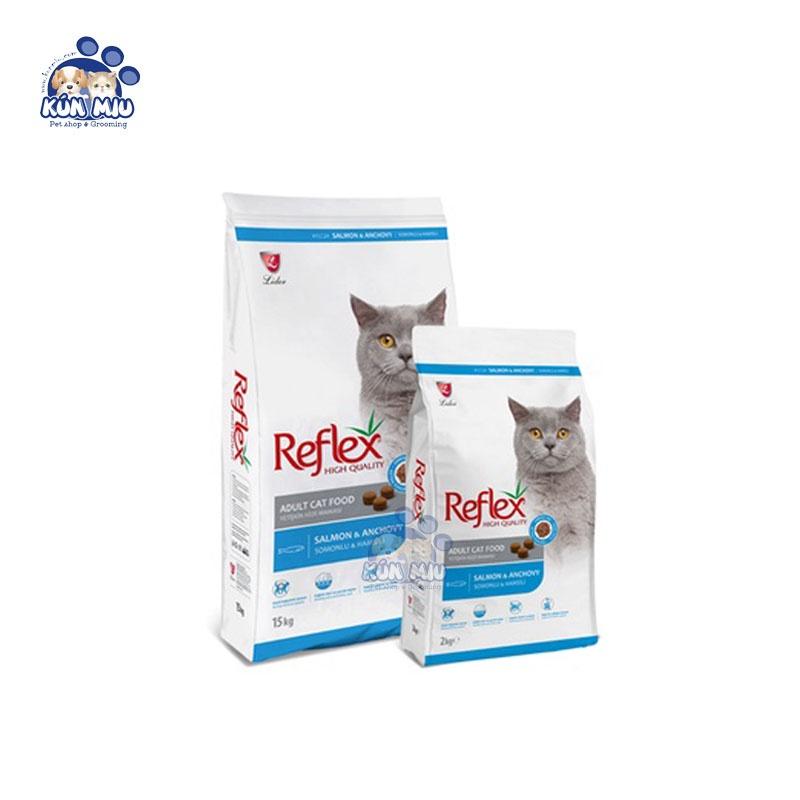 Hạt Cho Mèo Cá Hồi và Cá Cơm Reflex Adult Salmon & Anchovy