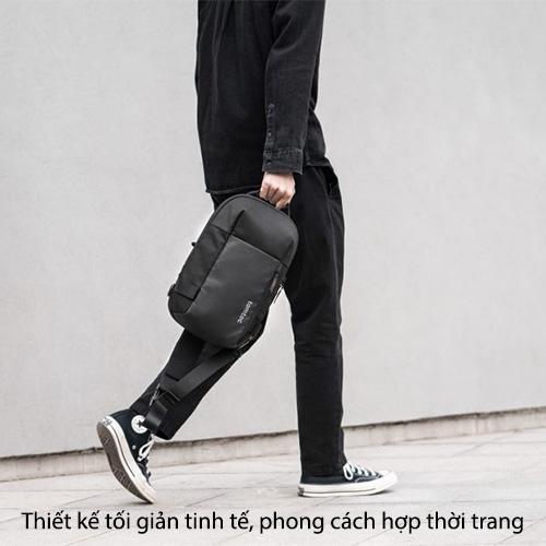 [HÀNG CHÍNH HÃNG] TÚI ĐEO ĐA NĂNG TOMTOC (USA) CROXBODY EDC SLING BAG | 11-INCH chống thấm nước và chống mài mòn