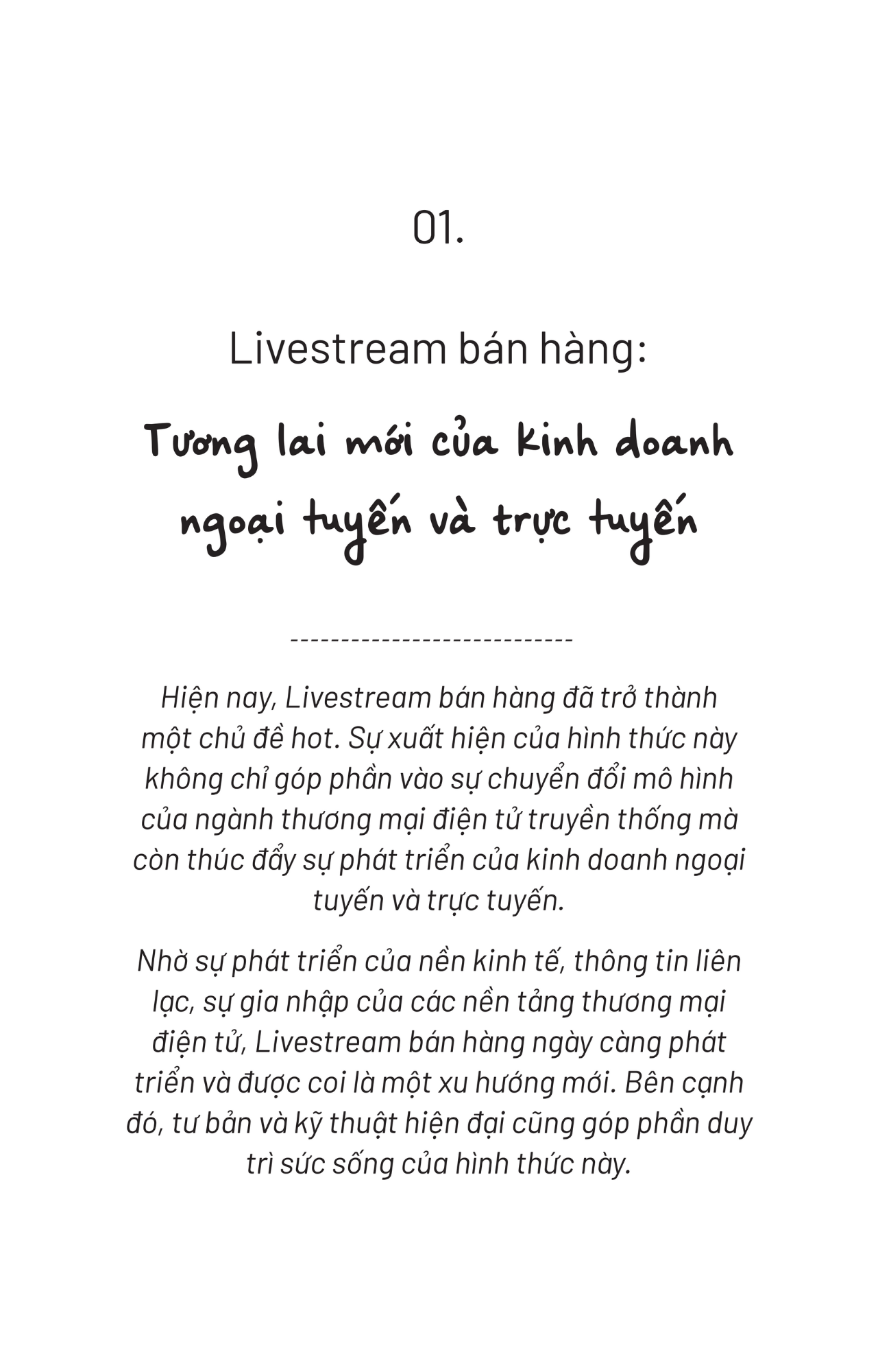 Công Thức Livestream 1 Triệu Đơn