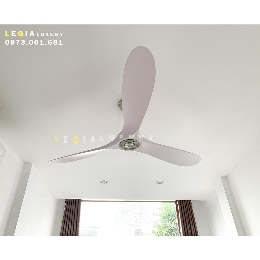 Quạt Trần Hiện Đại Gió Mạnh Lê Gia LGFAN713T - Chiều Cao 25cm - Sải Cánh 155cm - Bảo Hành 5 Năm