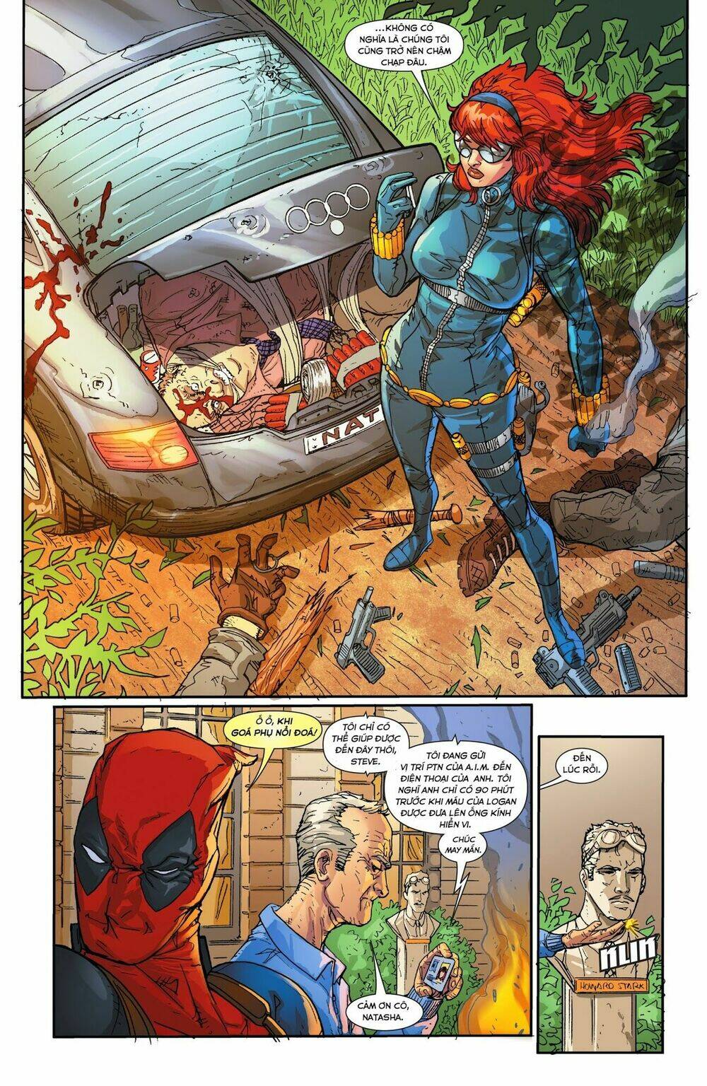 death of wolverine - deadpool & captain america [one shot] chapter 1 7