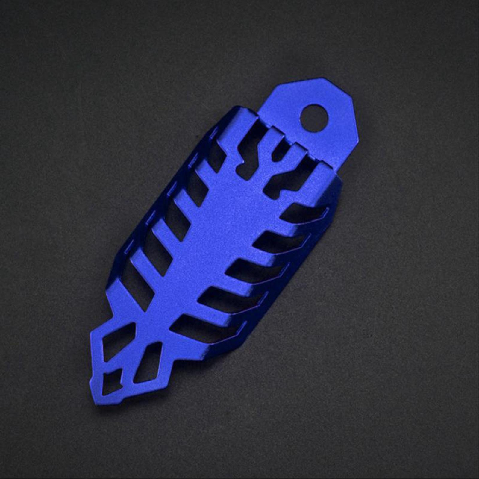 T6063 Aluminum Alloy Motorcycle Shock Absorber Cover Replaces Blue