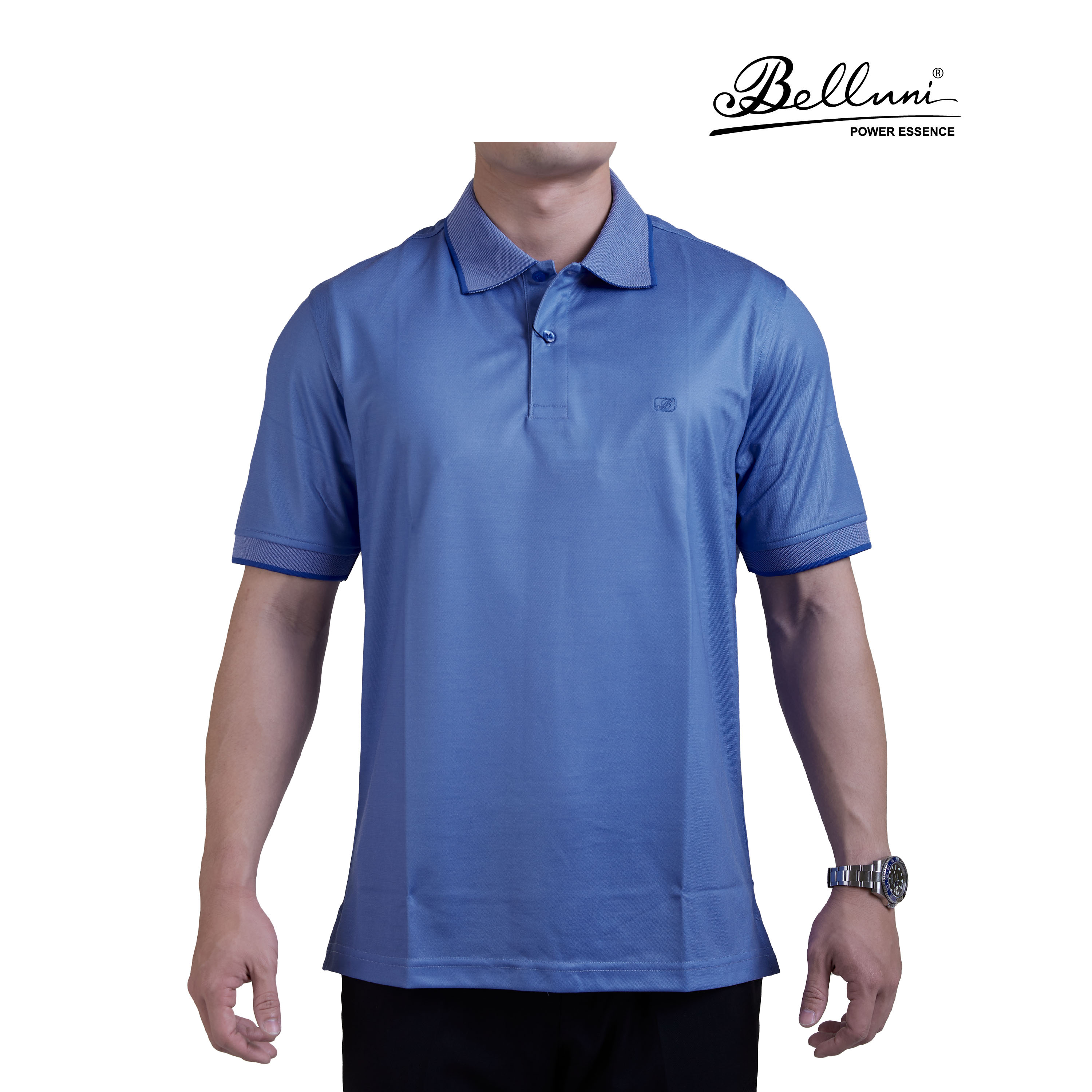 Áo thun nam Polo BELLUNI cao cấp vải sợi tre - AT.BP.BE.69.B4