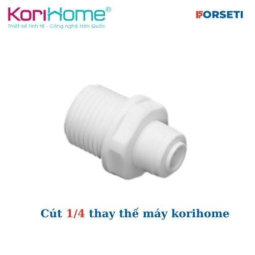 Cút ren 1/4 thay thế cho các máy model máy Wpk-606, 608, K91, G61, K93....KORIHOME - Hàng Chính Hãng