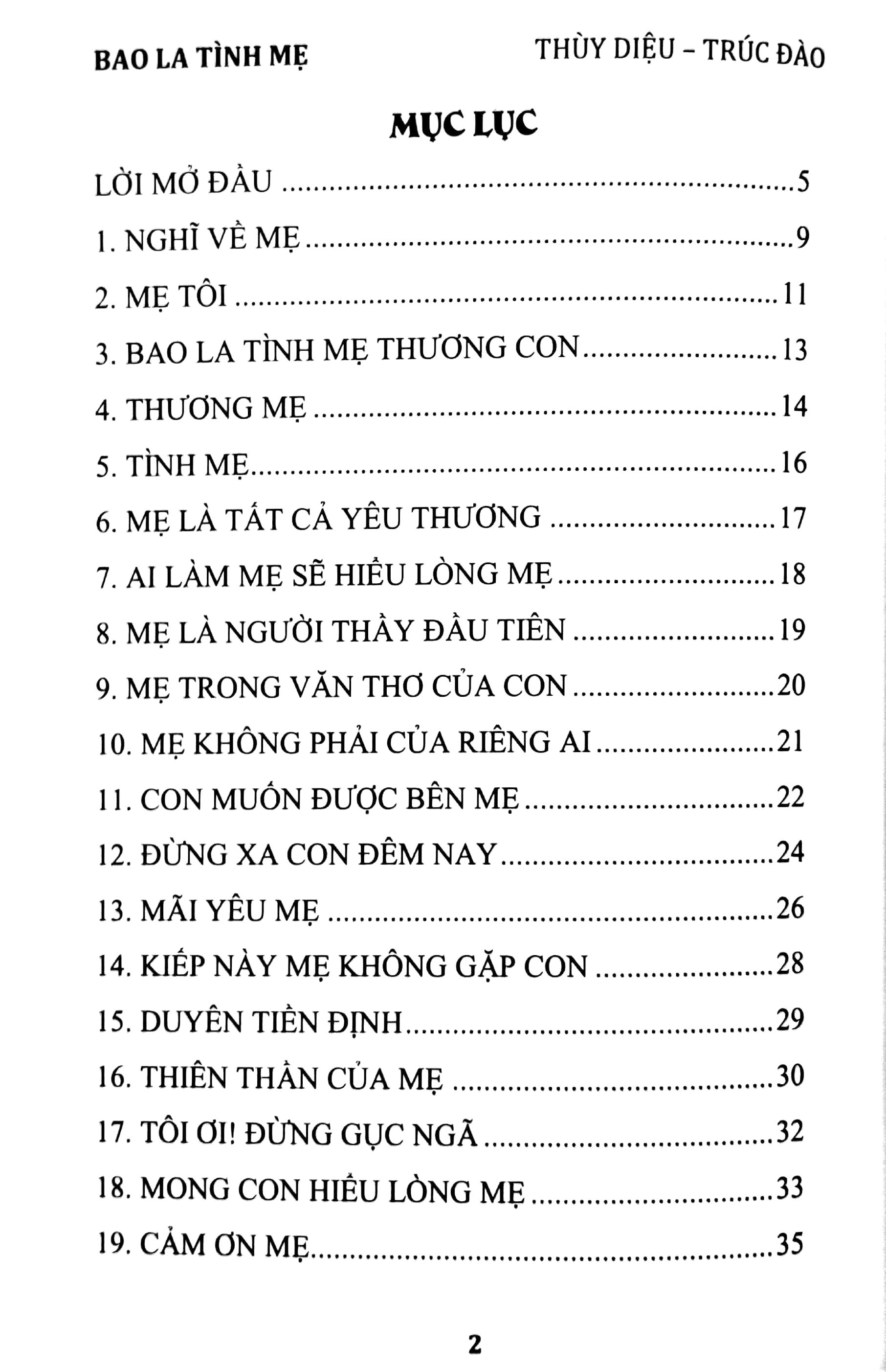 Bao La Tình Mẹ