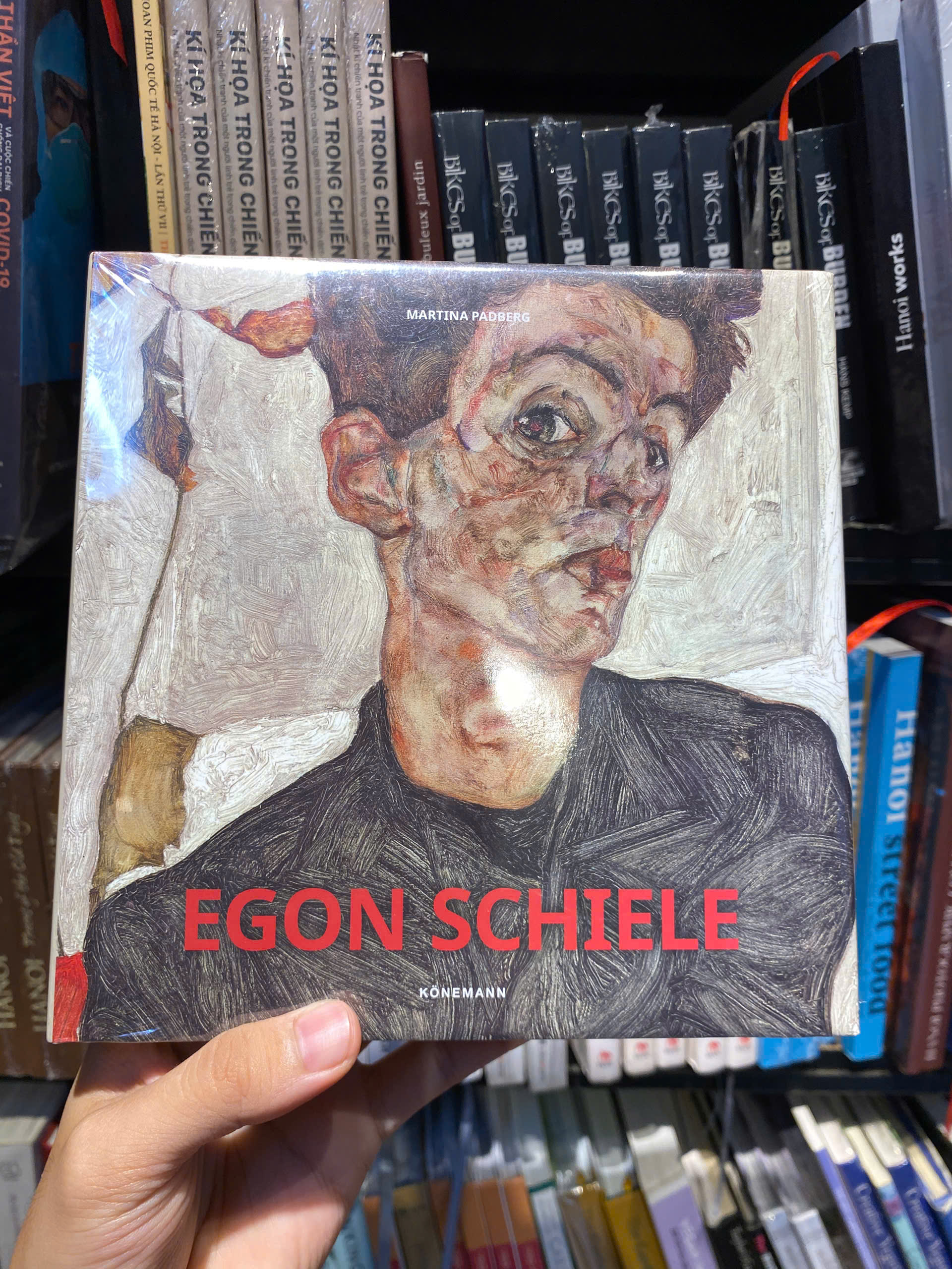 Sách - Egon Schiele by Martina Padberg - Nghệ thuật tiếng Anh/ Art Book in English - Konemann UK