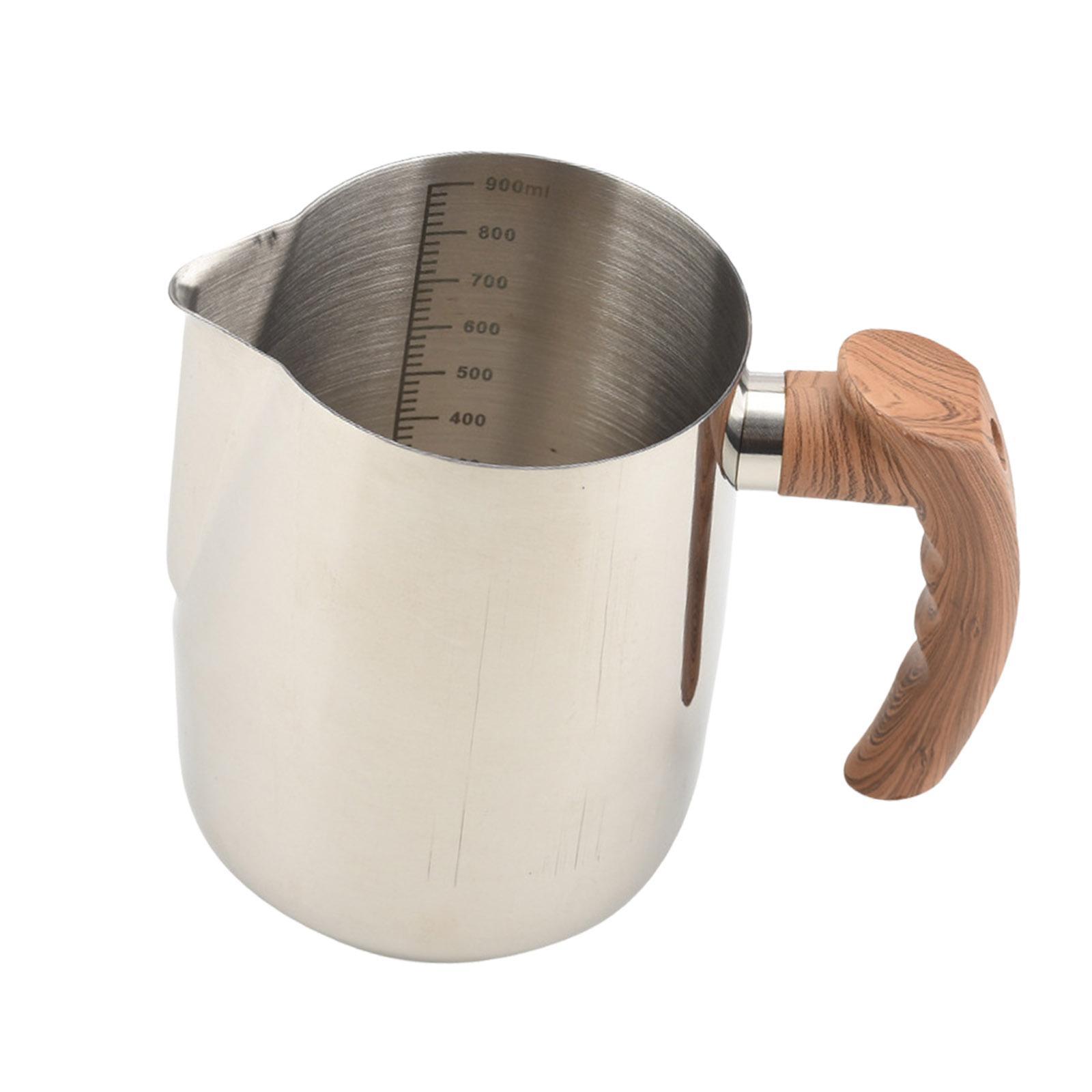Milk Frothing Cup Easy Clean Milk Frothing Jug for Party Home Kitchen