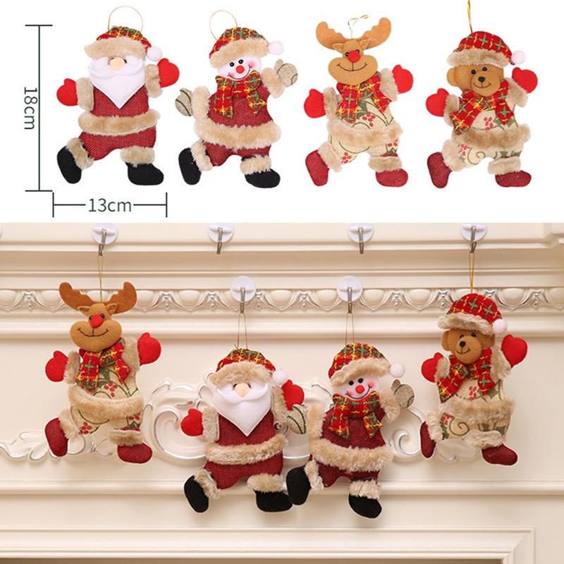 Tmdbyx Búp Bê Treo Trang Trí Cây Thông Giáng Sinh / Năm Mới Diy