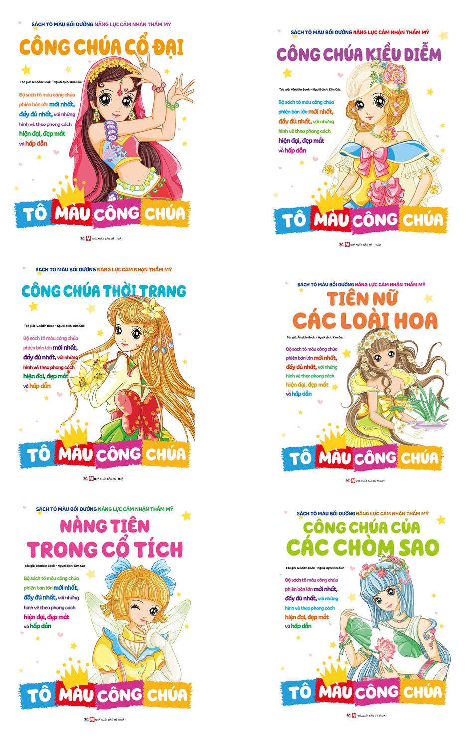 Combo Tô Màu Công Chúa  _TV