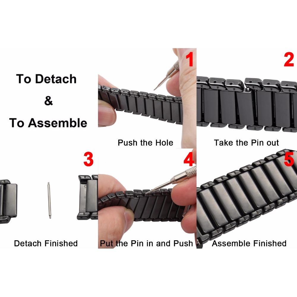 Dây đeo bằng sứ cho đồng hồ Samsung Galaxy Active 2