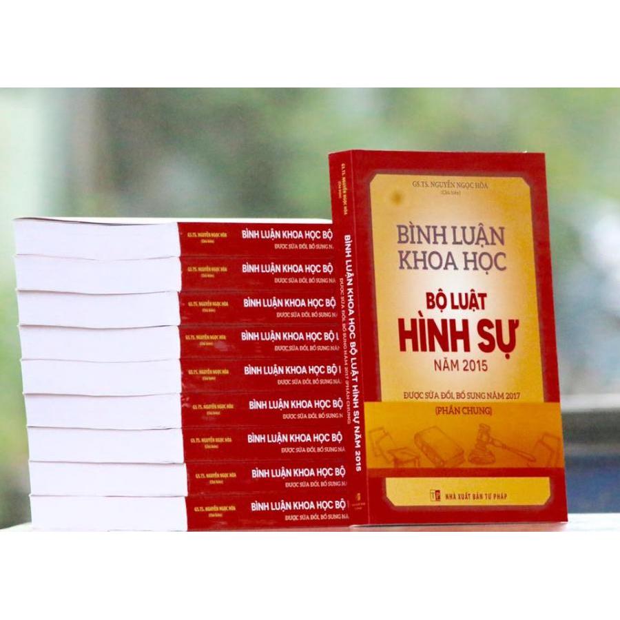Bình luận khoa học Bộ luật hình sự 2015, được sửa đổi bổ sung 2017