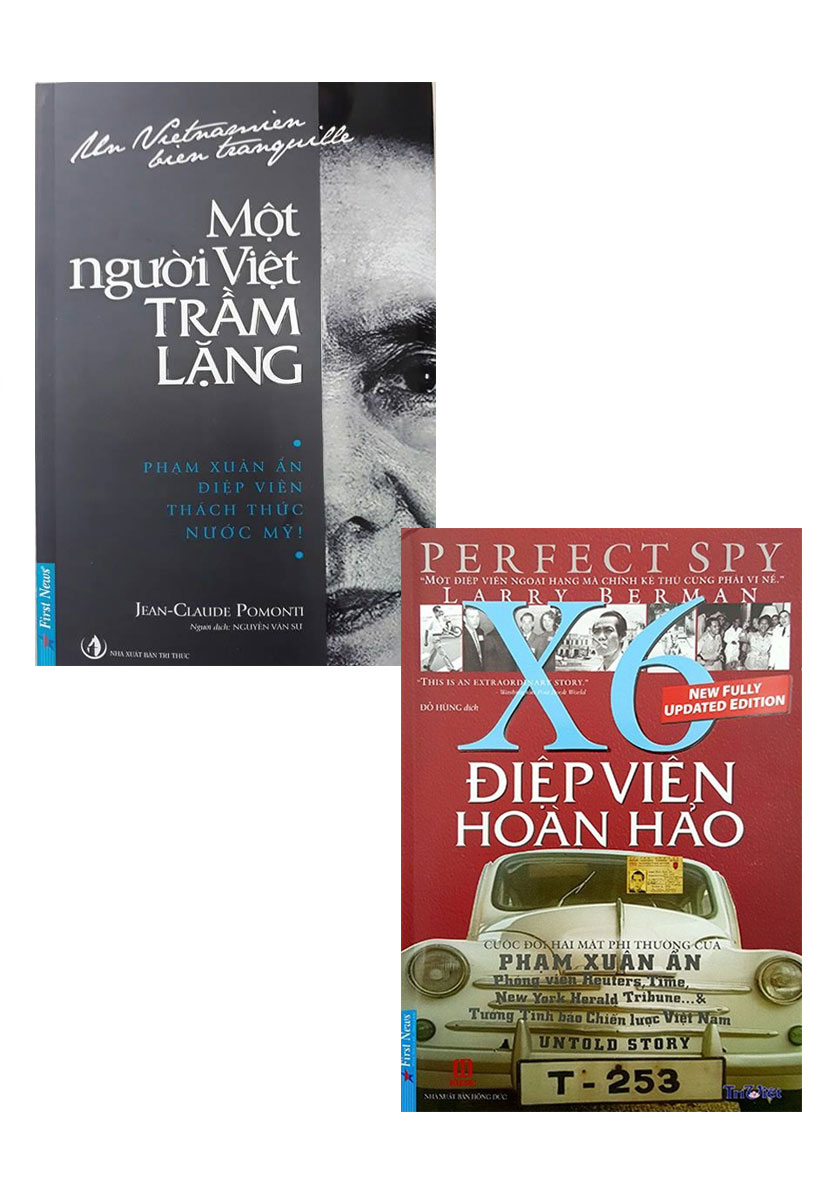 Combo Một Người Việt Trầm Lặng + Điệp Viên Hoàn Hảo X6 - Phạm Xuân Ẩn (Bộ 2 Cuốn)