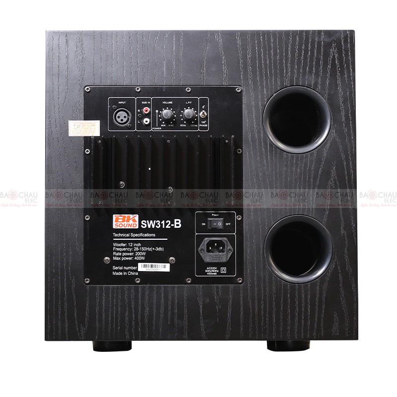 Loa Sub BKsound SW312 - Bass 30cm - Công Suất Mạnh Mẽ - Giá Rẻ