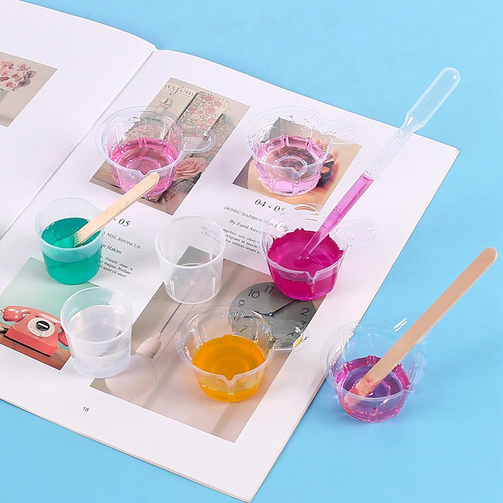 Resin Casting Tool Starter Glue Tools Set Mixing Cup DIY Accessories