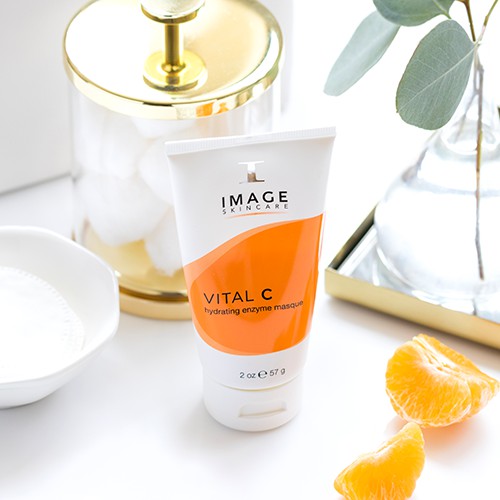 Mặt nạ dưỡng ẩm phục hồi da tổn thương Image Vital C Hydrating Enzyme Masque