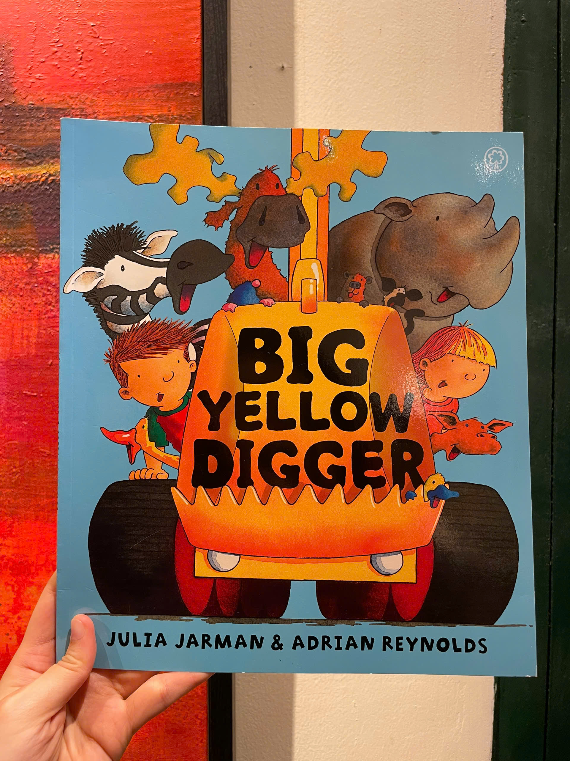 Sách - Big Yellow Digger (Ben &amp; Bella) by Julia Jarman - Children's Books In English