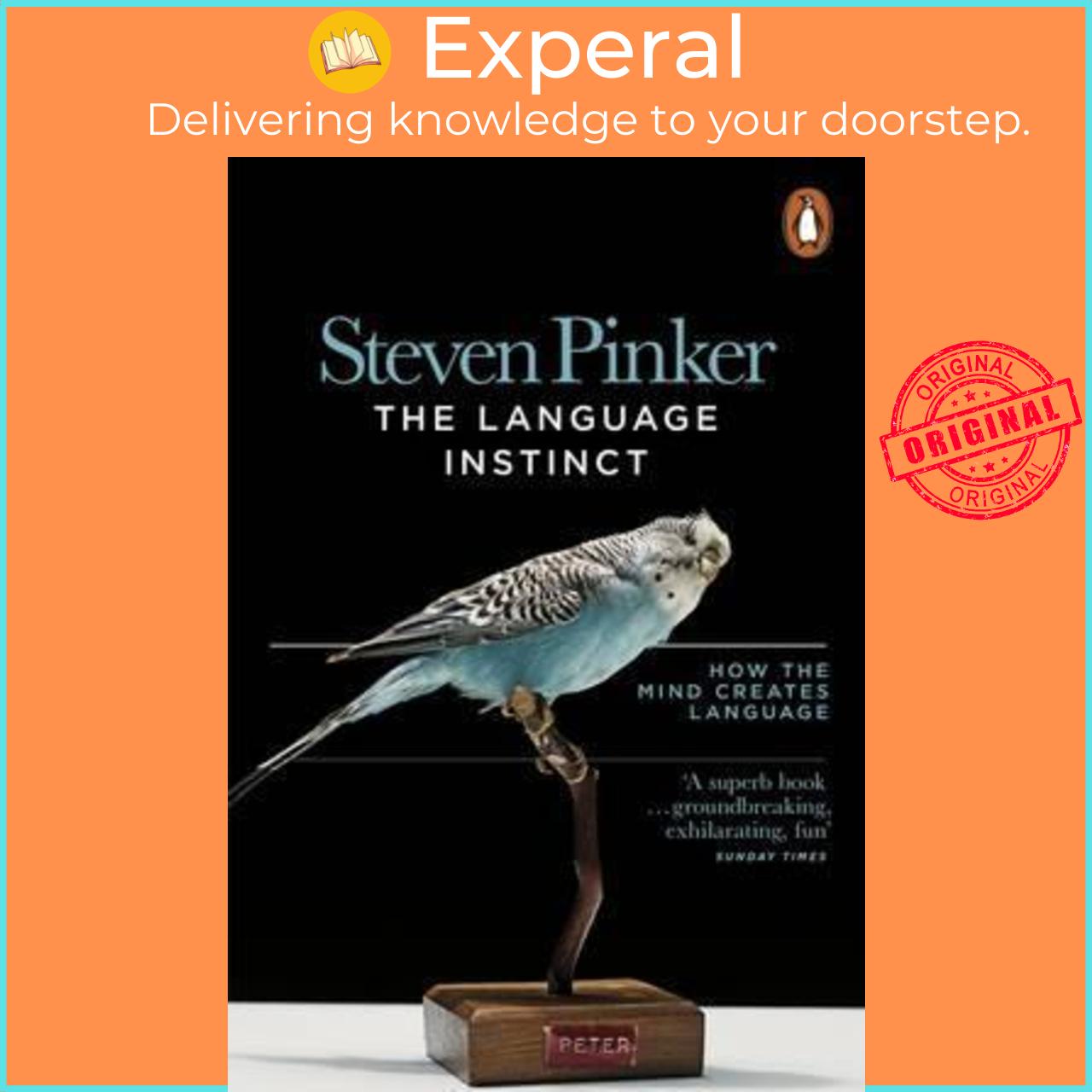 Sách - The Language Instinct : How the Mind Creates Language by Steven Pinker