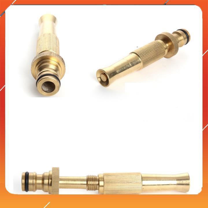 Vòi Xịt️Evoucher Bộ dây vòi xịt nước rửa xe, tưới cây , tăng áp 3 lần, loại 15m 206587 đầu đồng,cút đồng