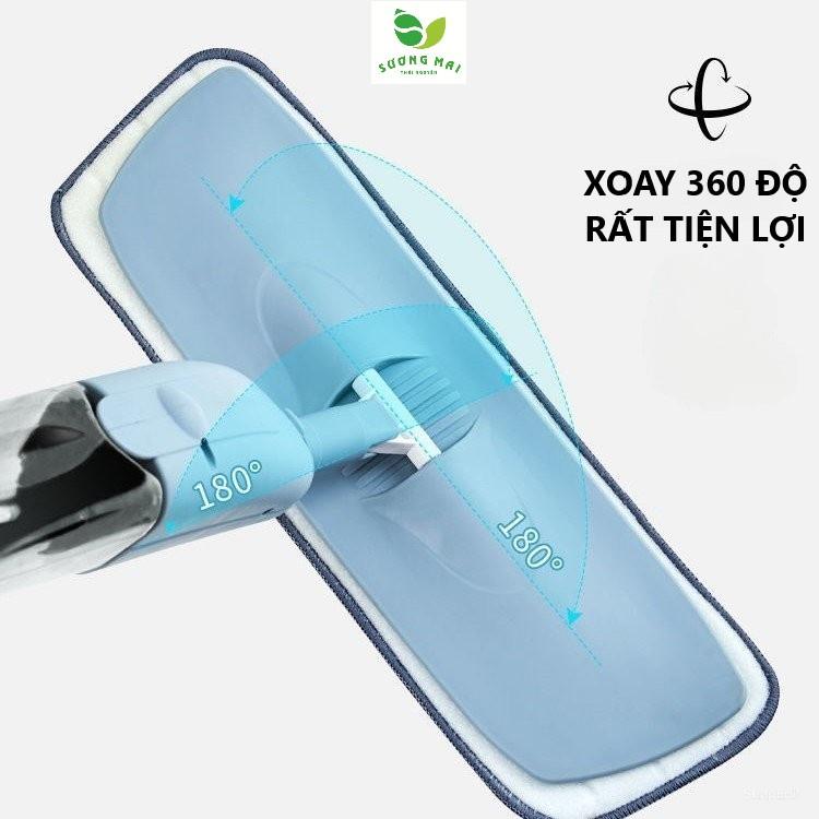 Cây Lau Nhà Phun Nước Xoay 360 Độ