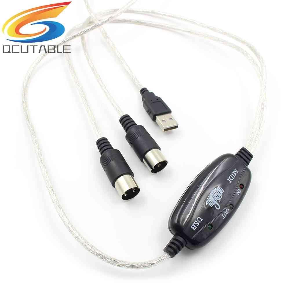 Cáp Chuyển Đổi MIDI Sang USB Chuyên Nghiệp Cho Bàn Phím Điện Tử