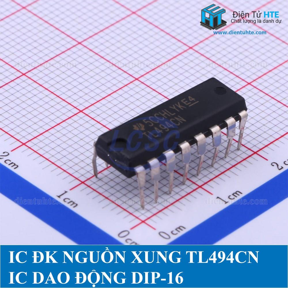 Bộ 5 IC dao động điều khiển nguồn xung TL494 TL494CN