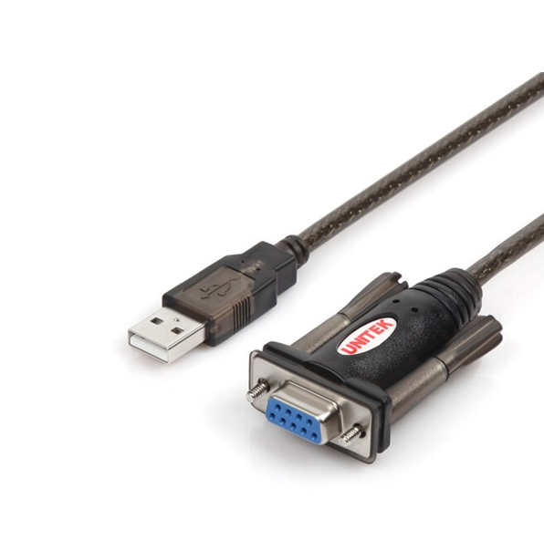 Cáp USB to RS232 âm dài 1.5m Unitek Y-105D Hàng Chính Hãng, Cáp chuyển USB to COM RS232 âm, kết nối máy tính với các thiết bị điều khiển tự động hóa.