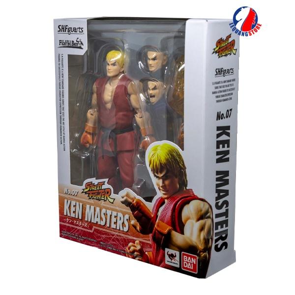 Mô hình: S.H. Figuarts No.07 Ken Masters - Mô Hình Đồ Chơi - Hàng Chính Hãng