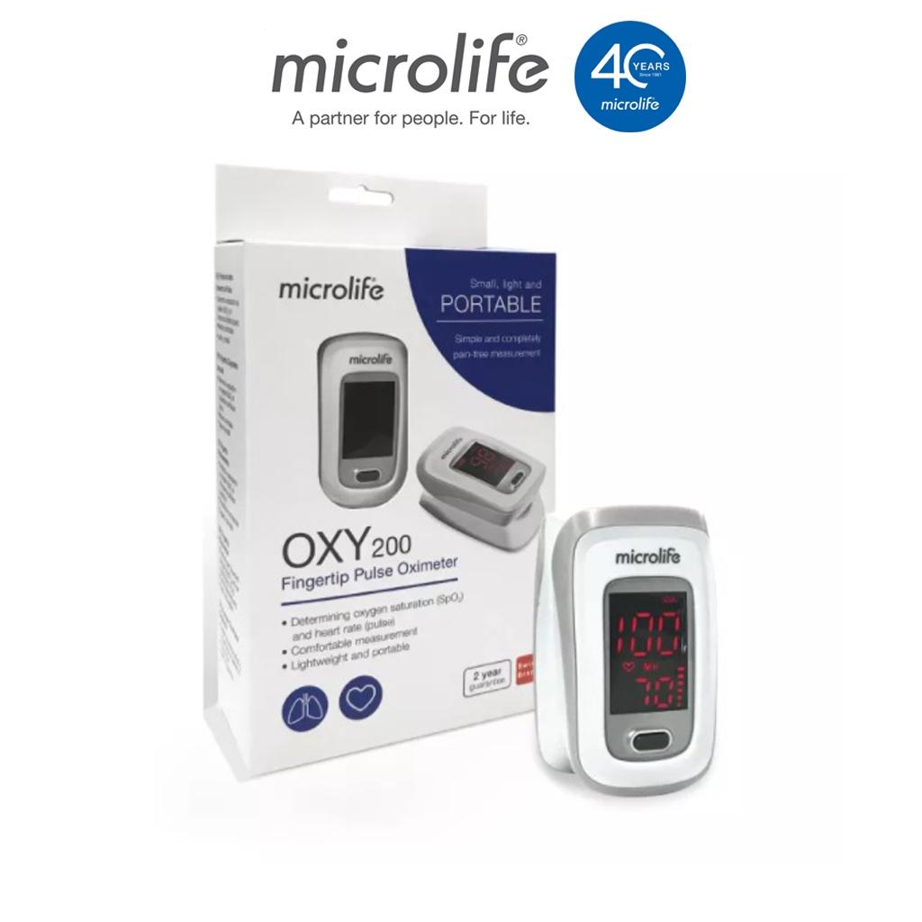 Máy Đo Nồng Độ Oxi Trong Máu Microlife OXY200 - Thương Hiệu Thụy Sĩ