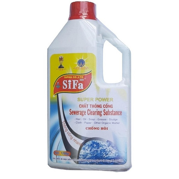 Chất thông tắc cống chống hôi siêu tốc Sifa 1200g