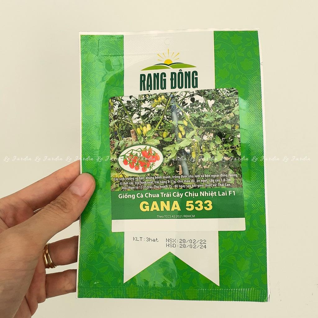 Hạt giống cà chua trái cây Gana 533 - CHỊU NHIỆT DỄ TRỒNG