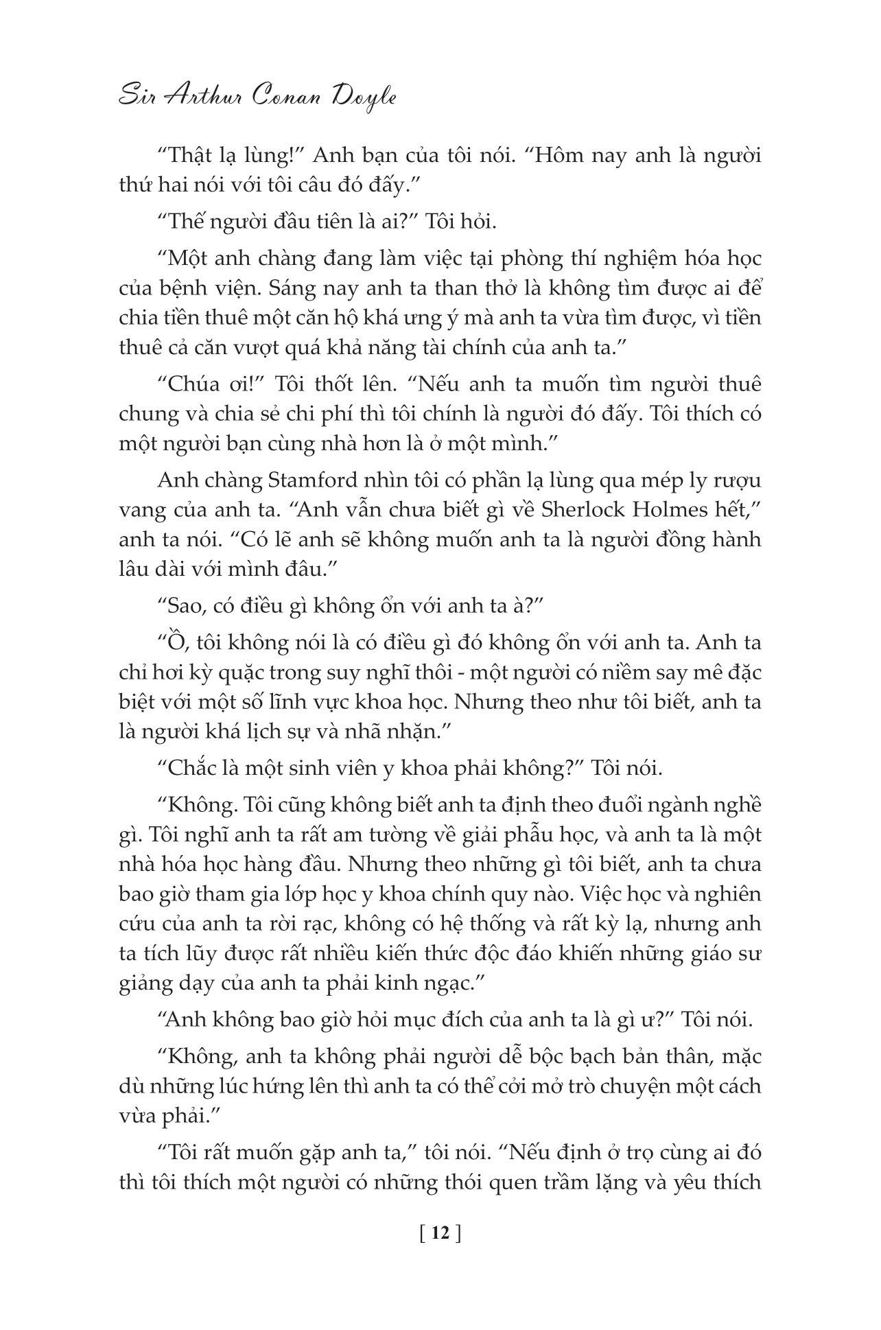 Sherlock Holmes Toàn Tập - Tập 1