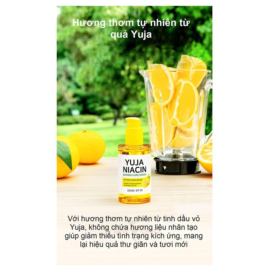 Tinh chất dưỡng trắng da chiết xuất quả thanh yên Some by mi yuja niacin 30 days blemish care serum 50ml
