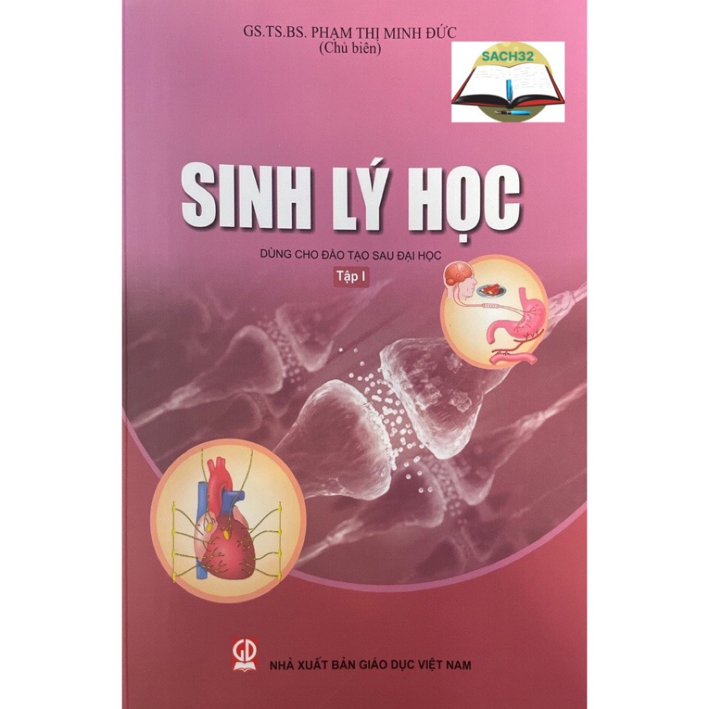 Combo Sinh Lý Học Tập 1 + Tập 2 - Dùng Cho Đào Tạo Sau Đại Học