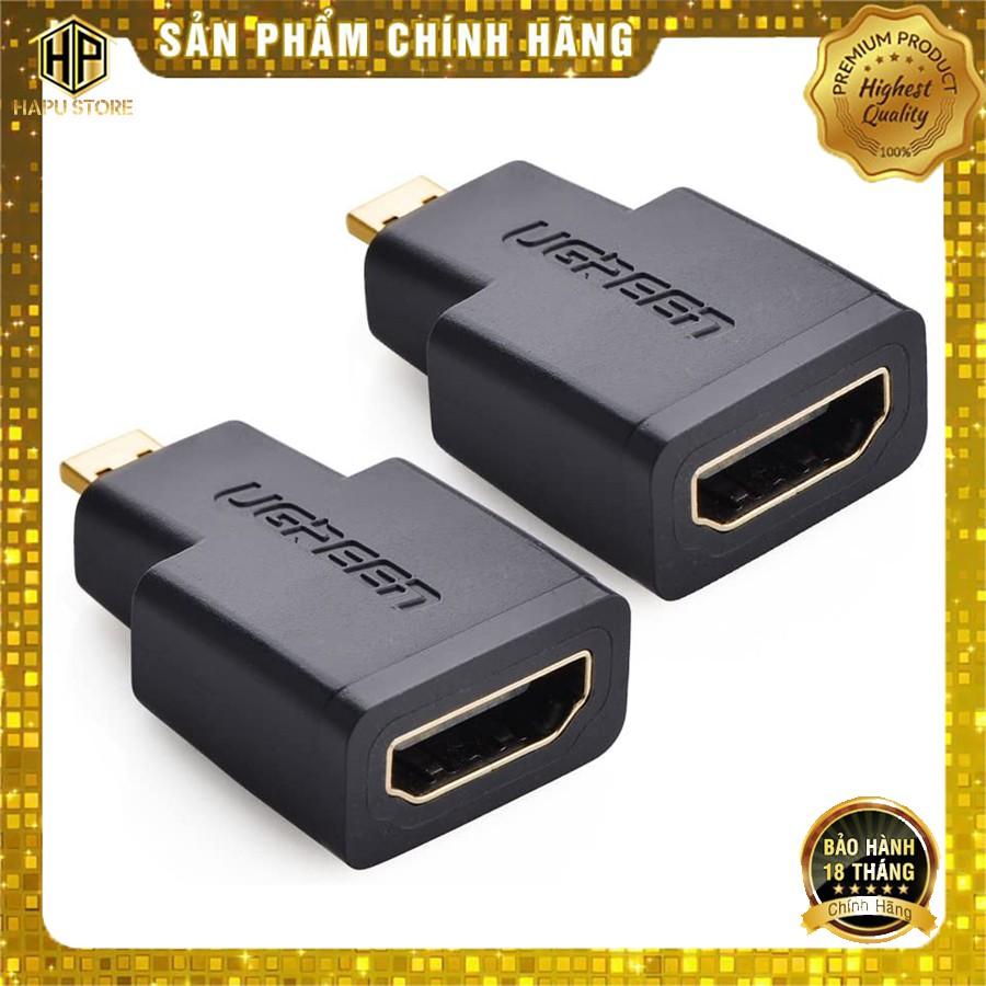 Đầu chuyển Micro HDMI sang HDMI Ugreen 20106 chính hãng - Hàng Chính Hãng