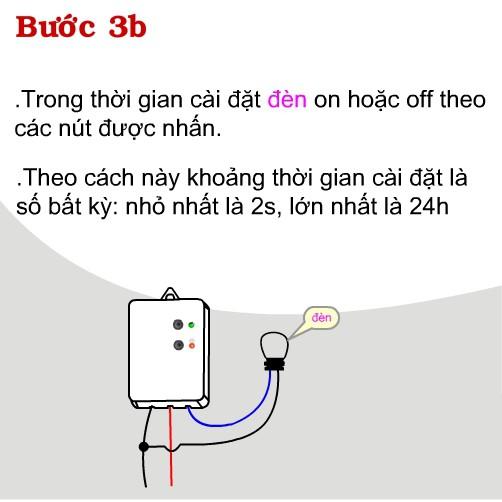 Công tắc hẹn giờ tự động bật tắt luân phiên TM3C