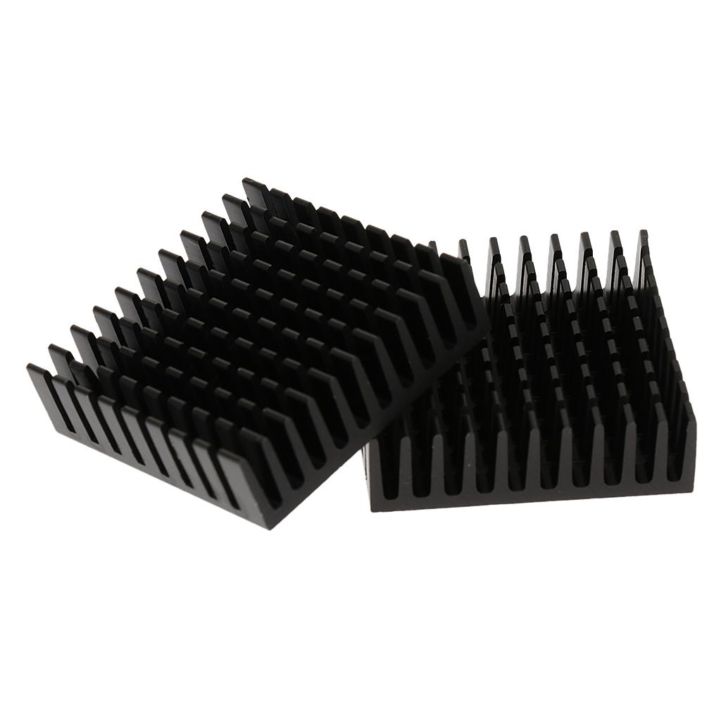 20 Pieces of Aluminum Heatsink Cooling Fin Radiator 35*10*35mm for IC Led Chip 5W-10W