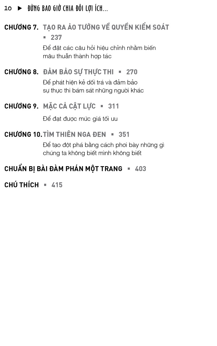 Đừng bao giờ chia đôi lợi ích trong mọi cuộc đàm phán_Al