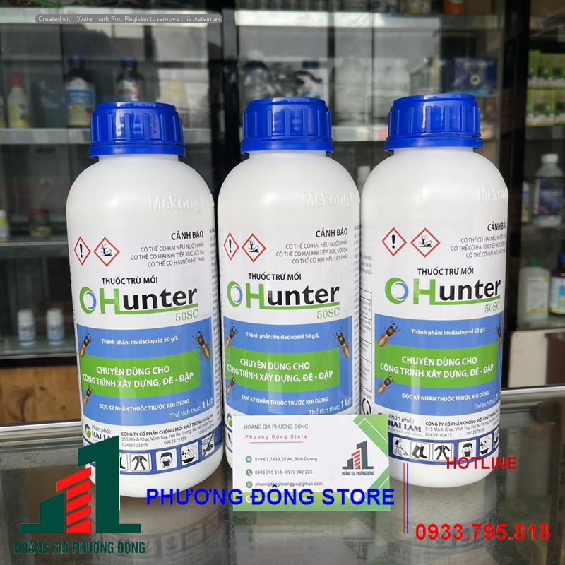 Thuốc diệt mối, phòng mối OHUNTER 50SC_ 1 lít