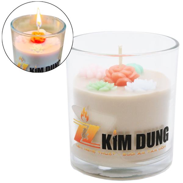 Ly Nến Thơm Hình Sen Đá 3D - Size M - H2