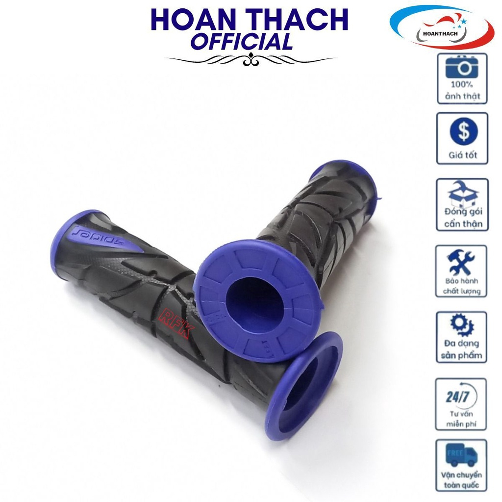 Cặp bao tay SPIDER màu xanh dương  SP001901 dành cho xe máy