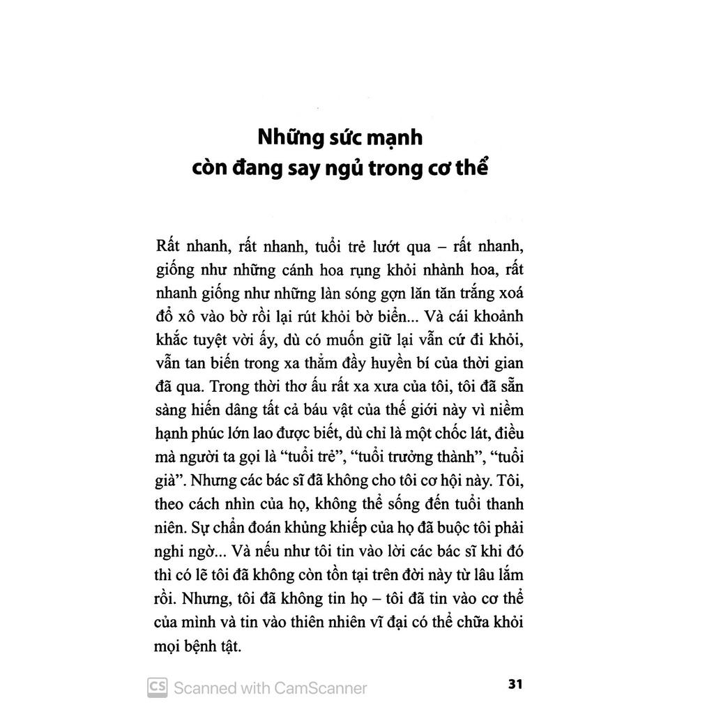 Sách - Những Phương Thức Phục Hồi Sức Khỏe Theo Tự Nhiên
