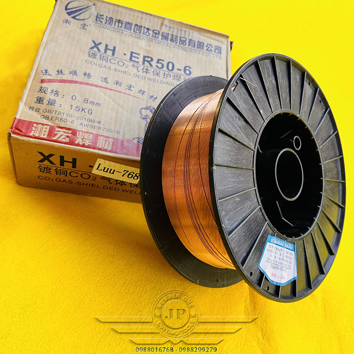 Cuộn Dây Hàn Sắt 0,8mm Hàn Mig 15kg