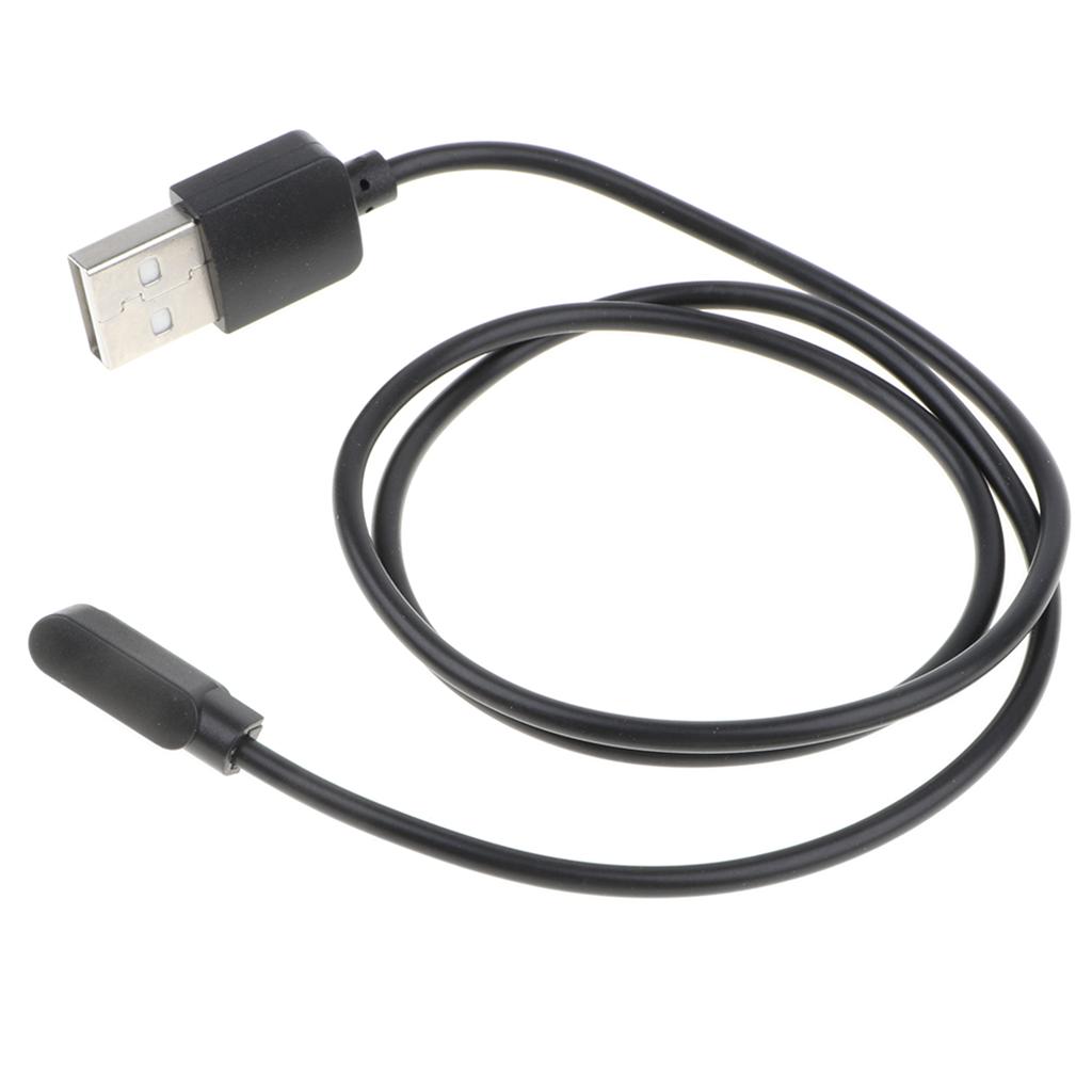 Chất Lượng Cao 2 USB Dây Sạc Cáp Sạc Từ Tính Đế Đen