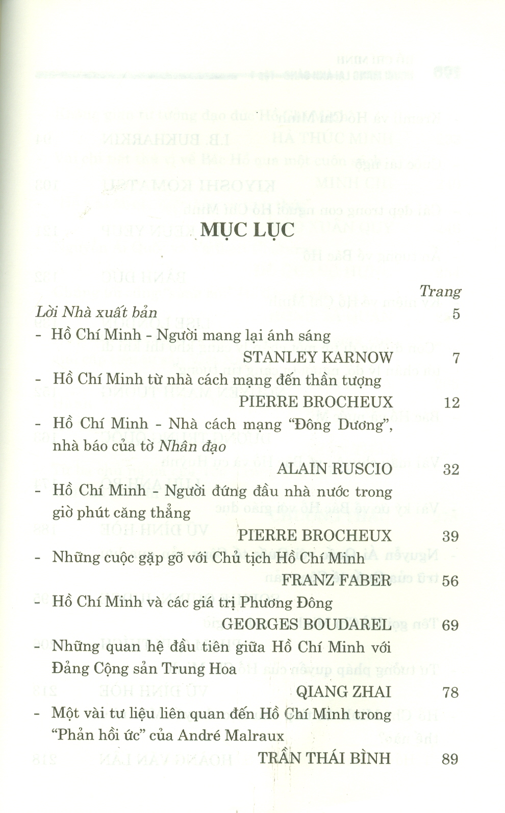 HỒ CHÍ MINH - Người Mang Lại Ánh Sáng - Tập 1