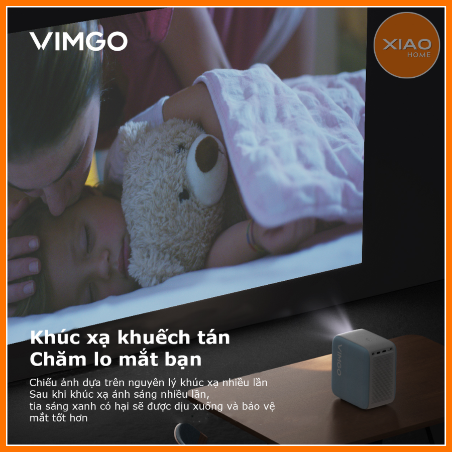 Máy Chiếu Vimgo P10 Full HD - Hàng Chính Hãng - BH 12 tháng - Hàng Chính Hãng