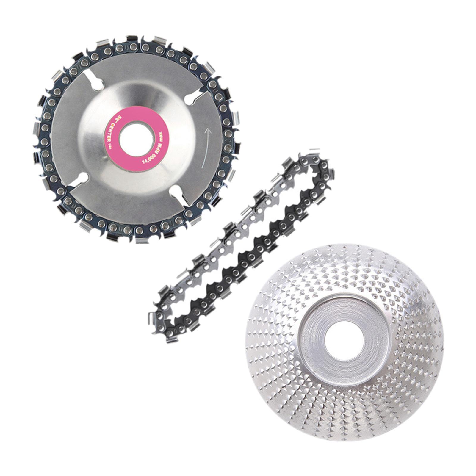 1Set Common Wood Carving Disc Woodworking Grinder Disc Woodworking Tool