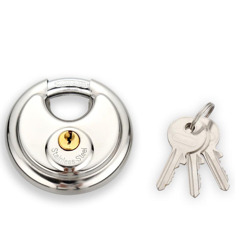 Ổ Khóa Đĩa Có Chìa - Khóa Locker Thép Không Gỉ Hạng Nặng