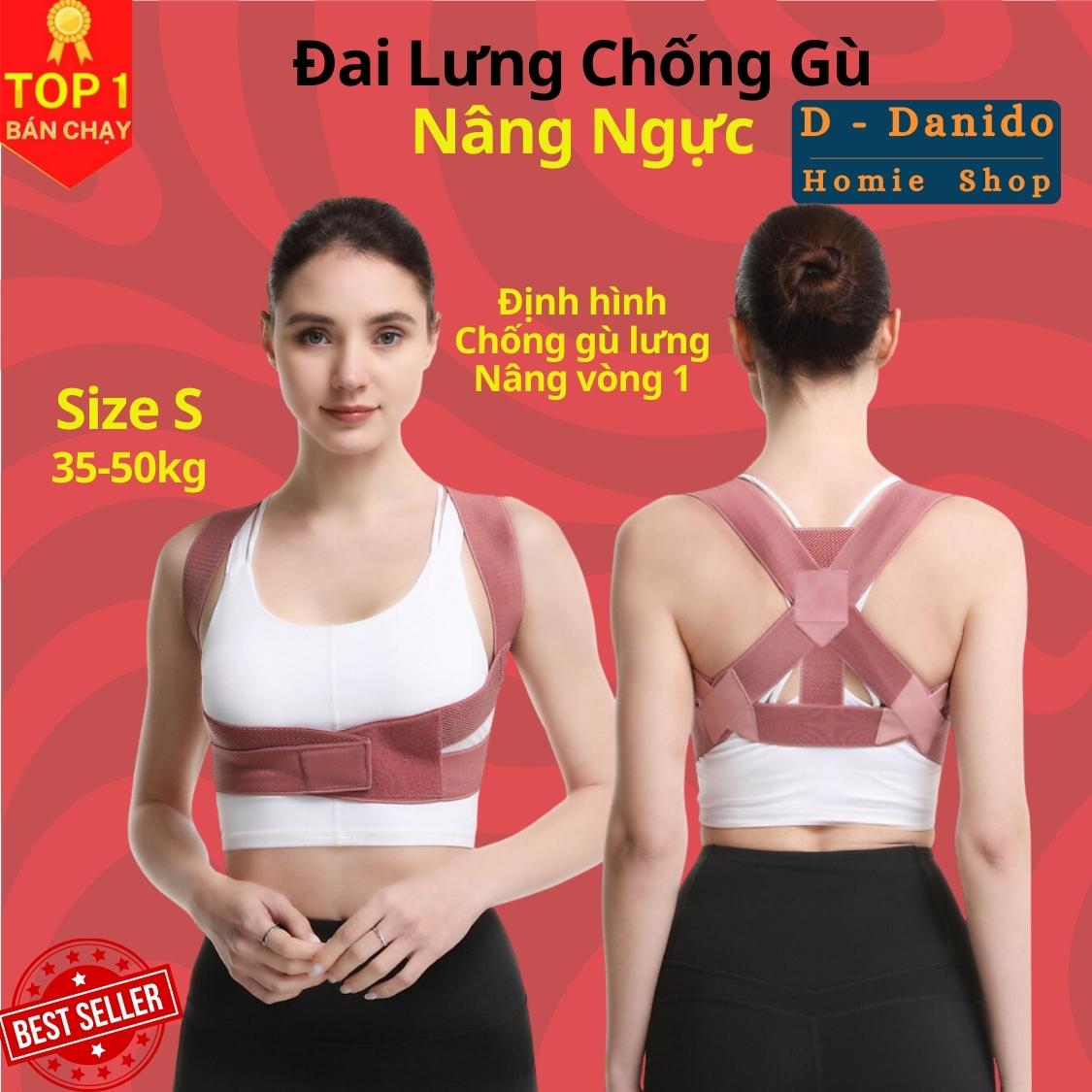 Đai Chống Gù Lưng Thế Hệ Mới Chống Mỏi Vai Gáy - Đai Định Hình Lưng Khi Tập Hàng Cao Cấp chính hãng